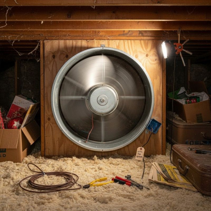 Attic Fan Motor Repair in Alpharetta, GA