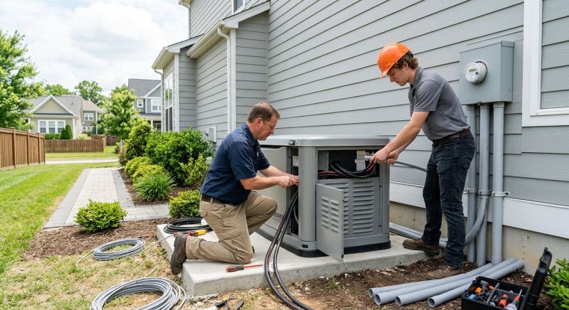 Home Generator Installation in Conroe, TX