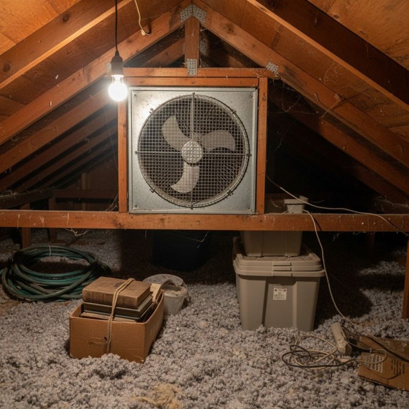 Attic Fan Replacement in Heber City, UT