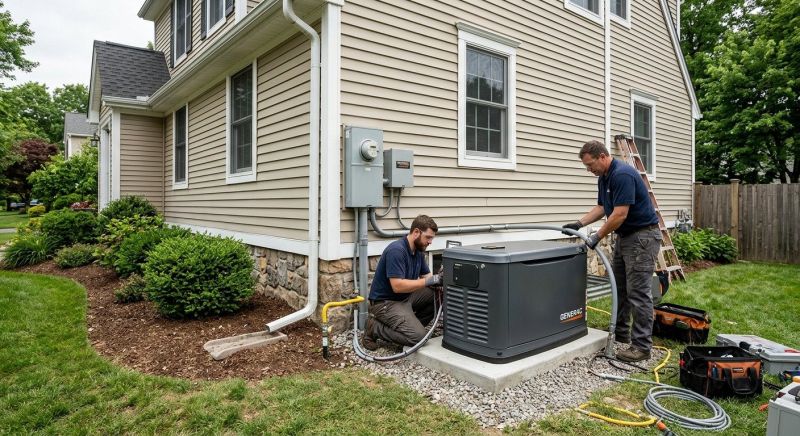 Backup Generator Installation in Alpharetta, GA