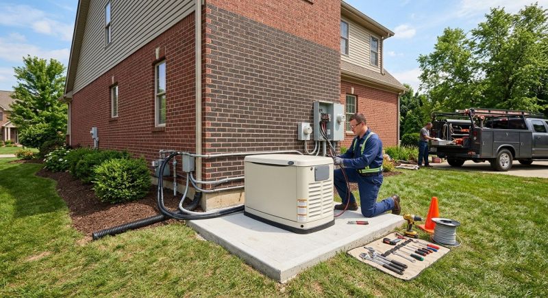 Backup Generator Installation in Alpharetta, GA