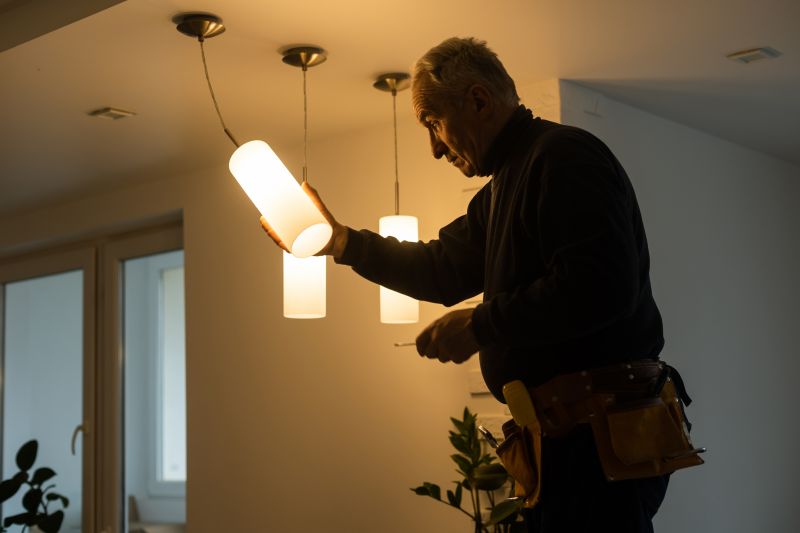 Ceiling Light Replacement in Kansas City, KS