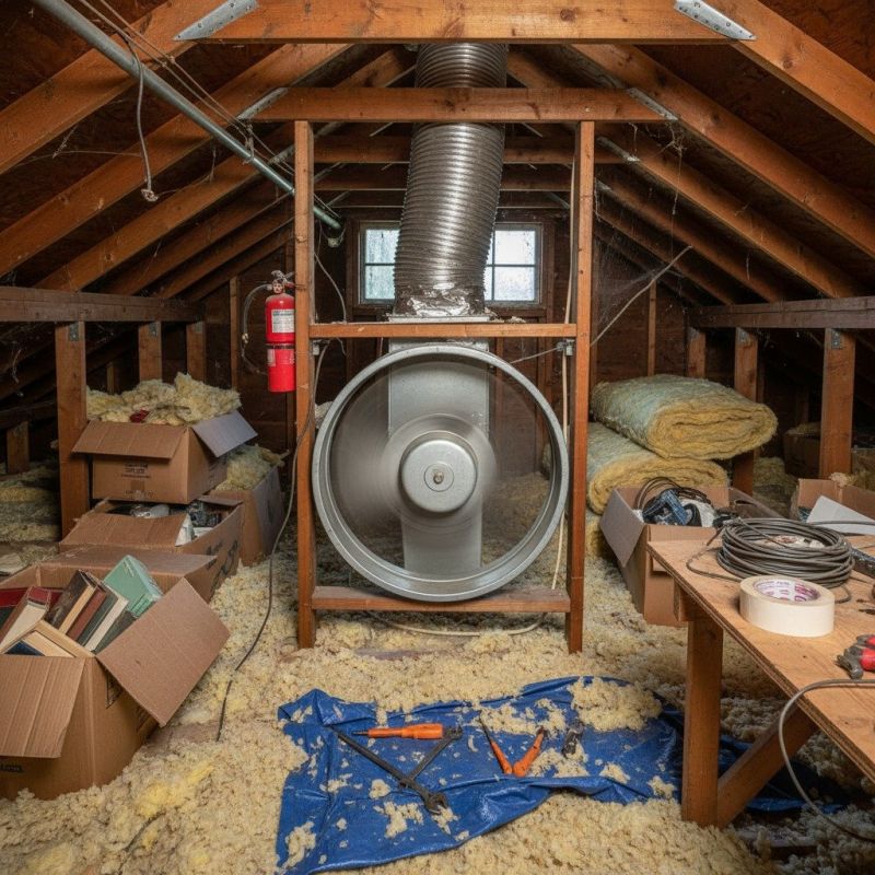 Roof Fan Repair in Alpharetta, GA