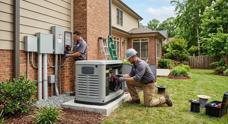 Solar Generator Installation in Conroe, TX